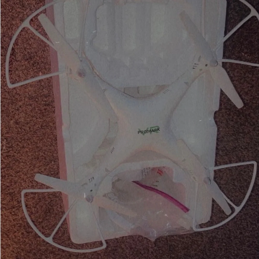 Promark White Drone with Propeller Guards
